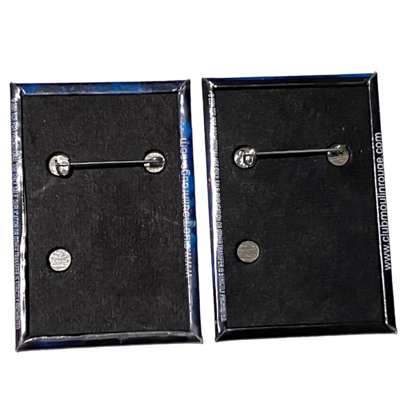 Vintage Moulin Rouge Movie Promotional Buttons Truth & Freedom 2001 Lot of 2 - Picture 4 of 4